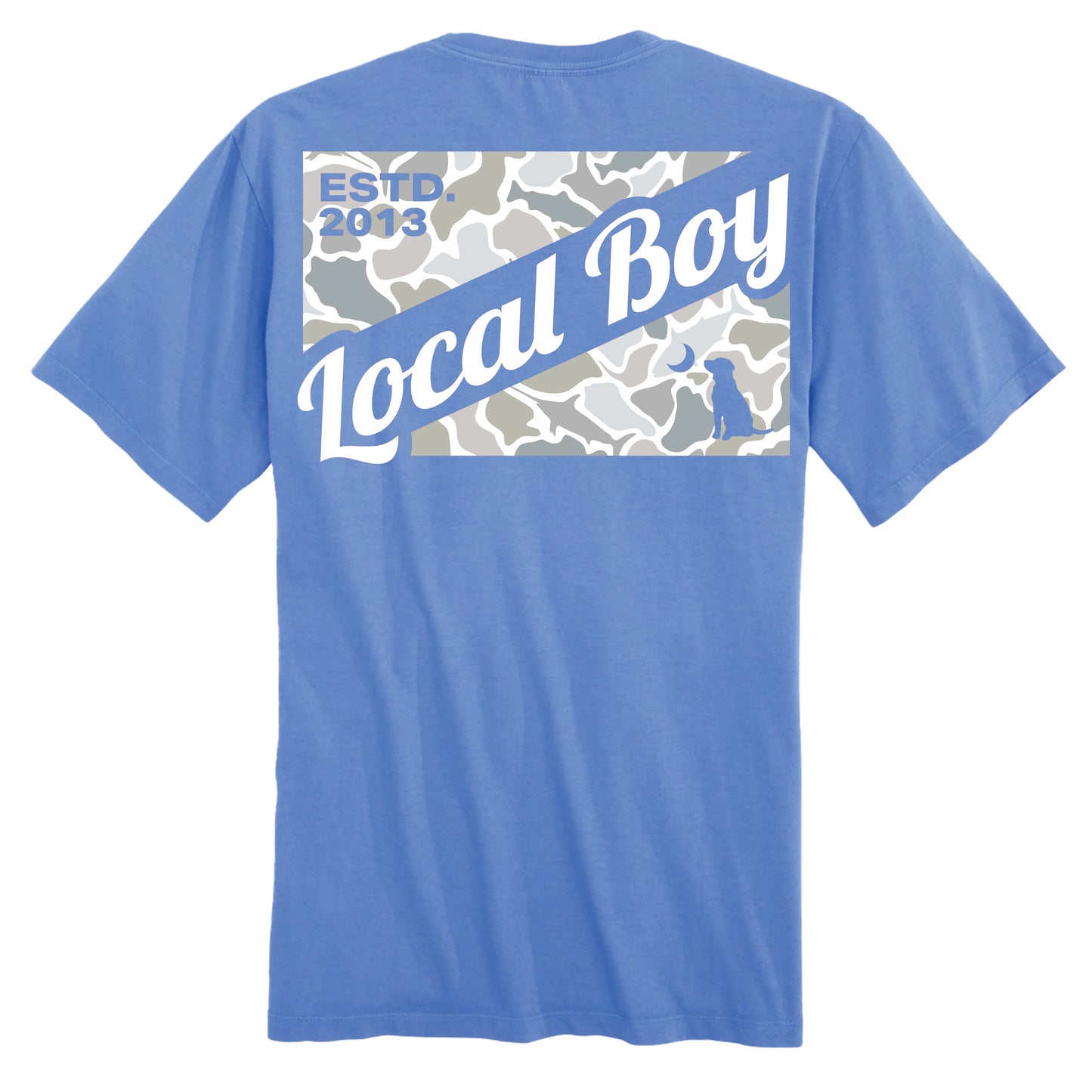 Camo Flag Saltwater Tee - Youth