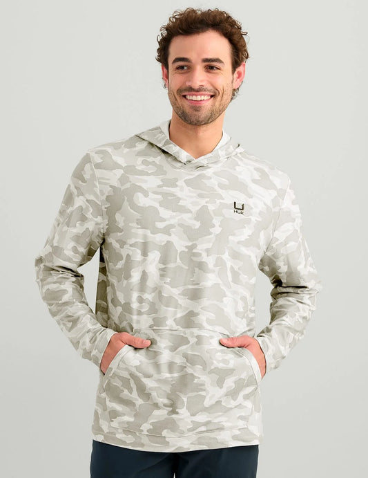 Leeward Fleece Hoodie - Seagull Camo
