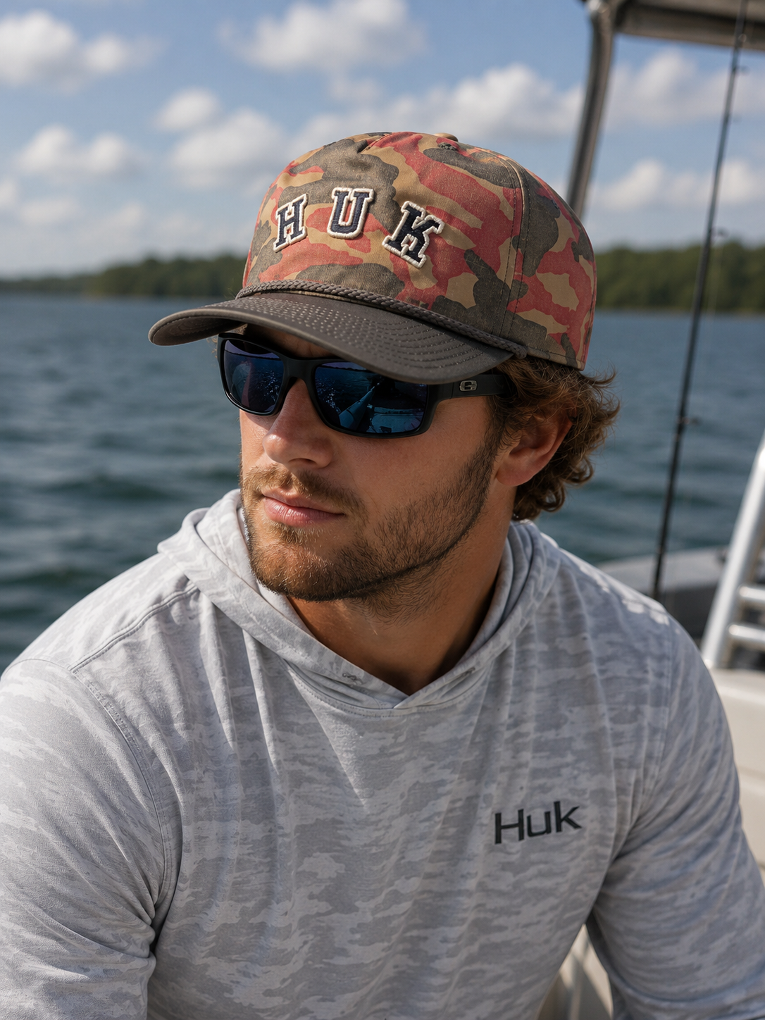 Huk Embroidered Snapback - Moss