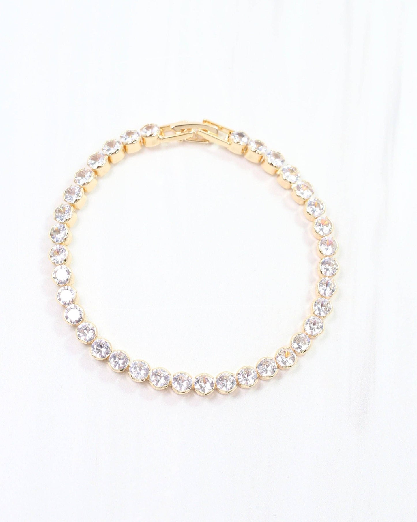 Denise CZ Bracelet Gold