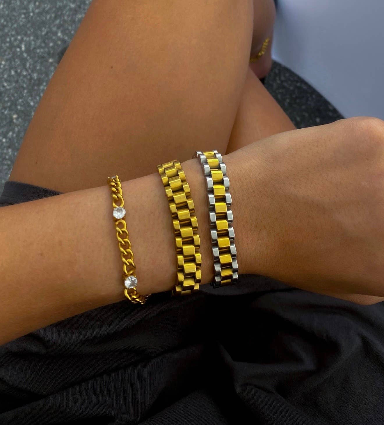 THE CHAIN WATCH BAND BRACELET