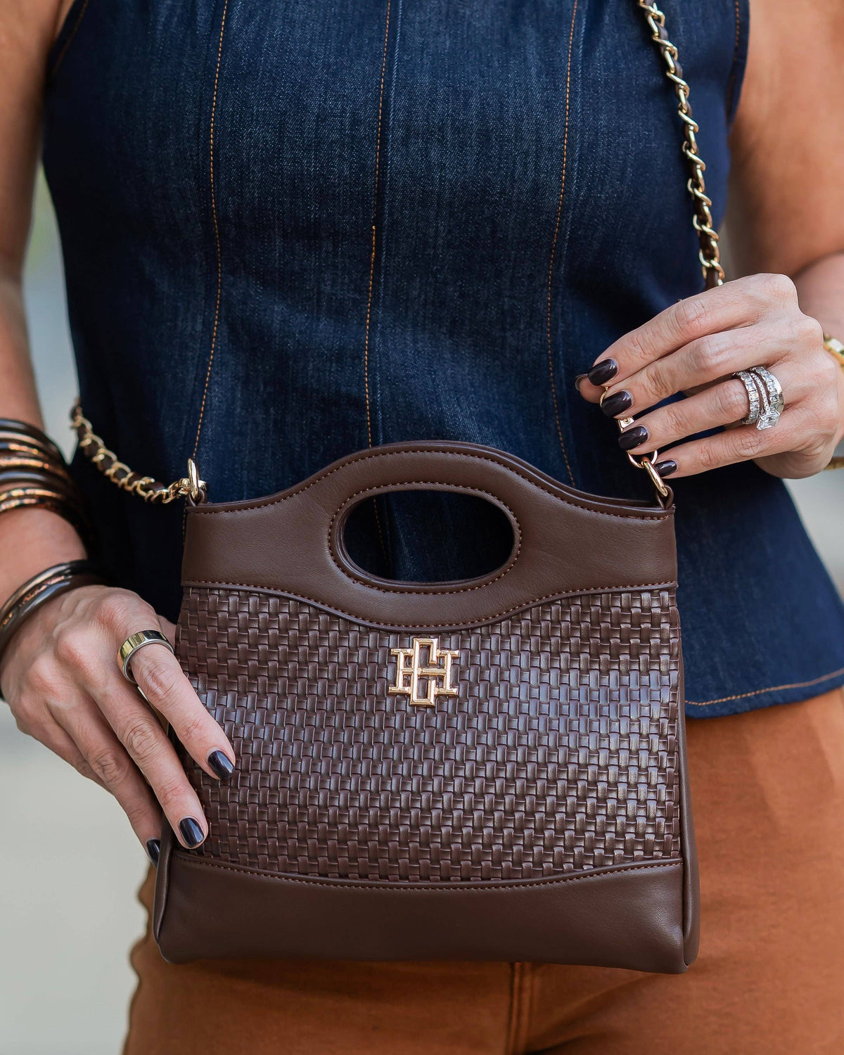 Gwen Mini Bag Chocolate BW
