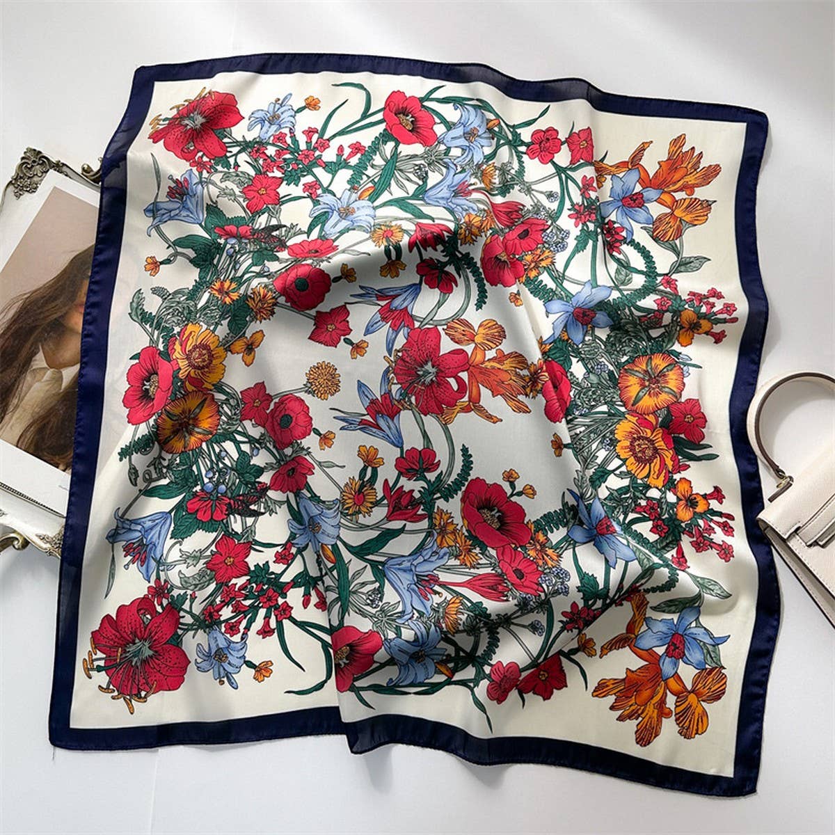 Silky Summer Sun Protection Scarf