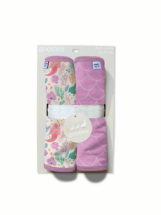 Mermaid Magic Burp Cloth Set