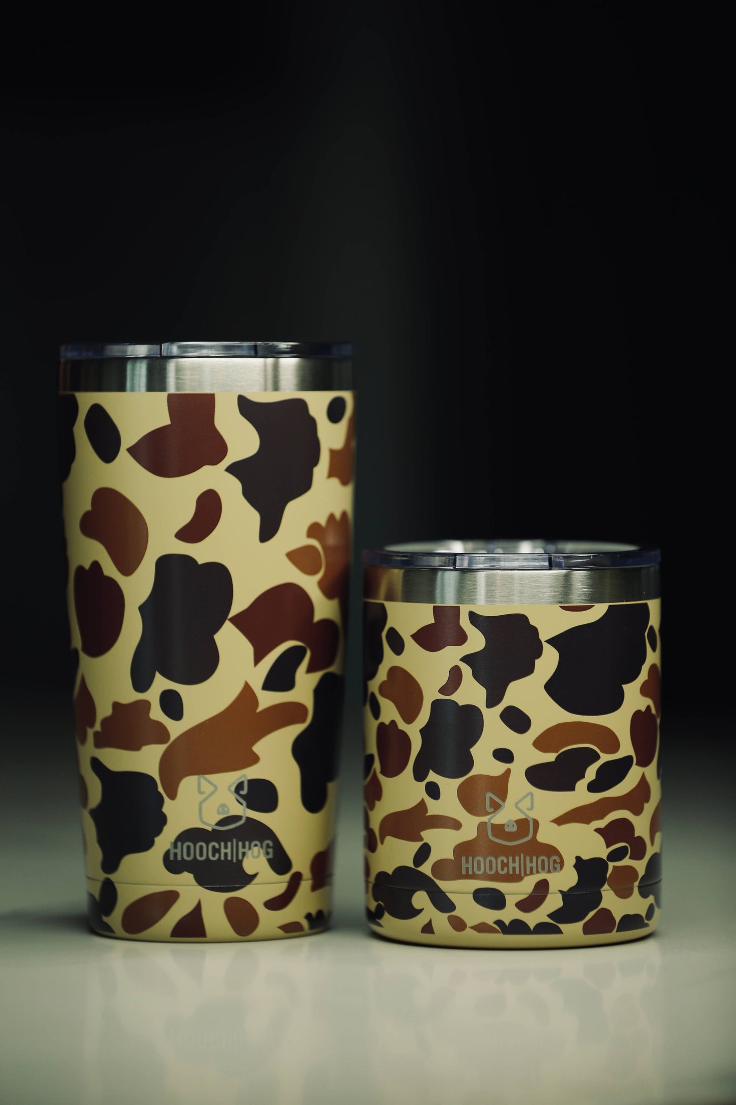 Hooch|Hog 10 oz Old School Camouflage Lowball