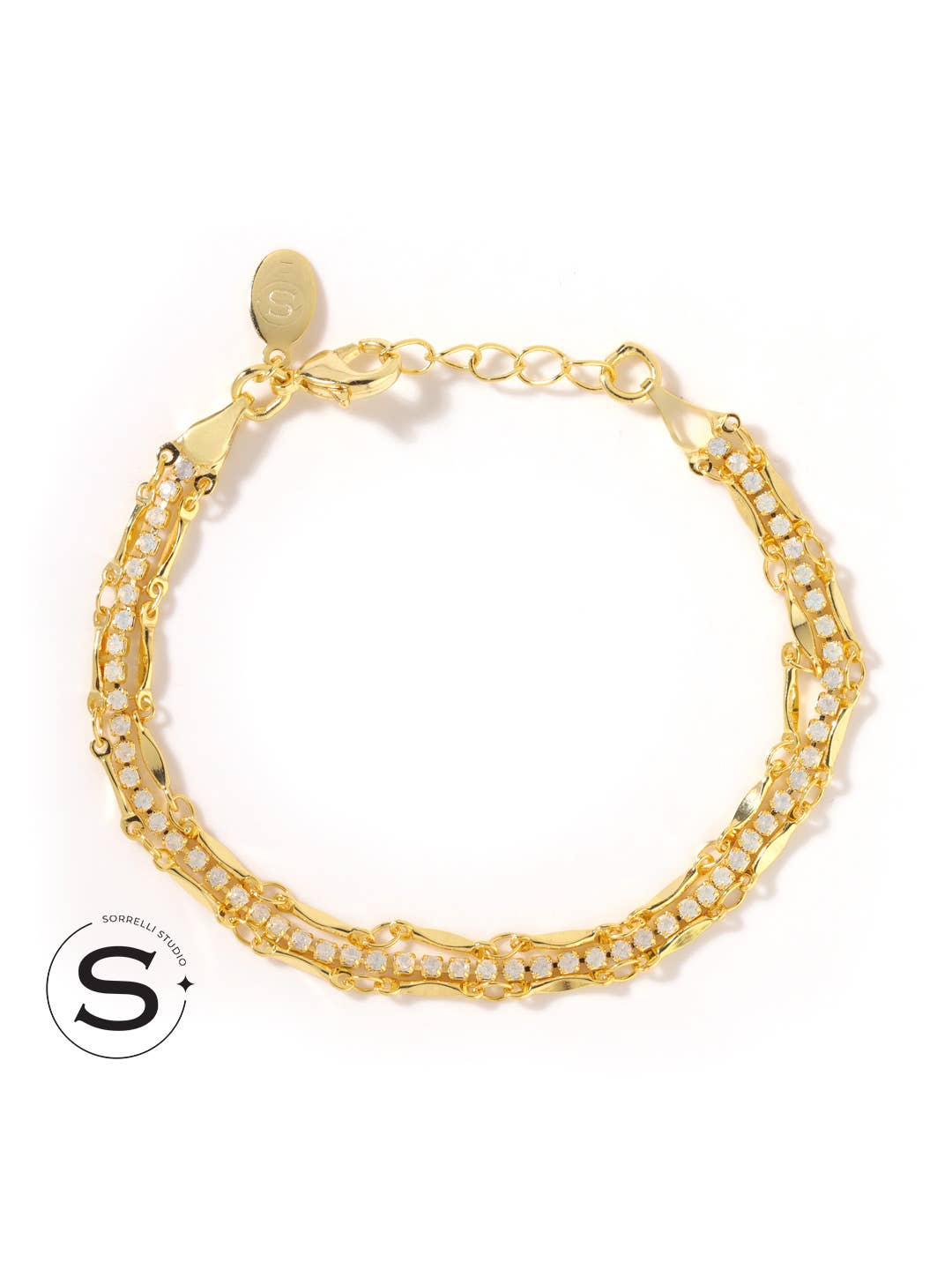 Studio Crystal Layered Tennis Bracelet