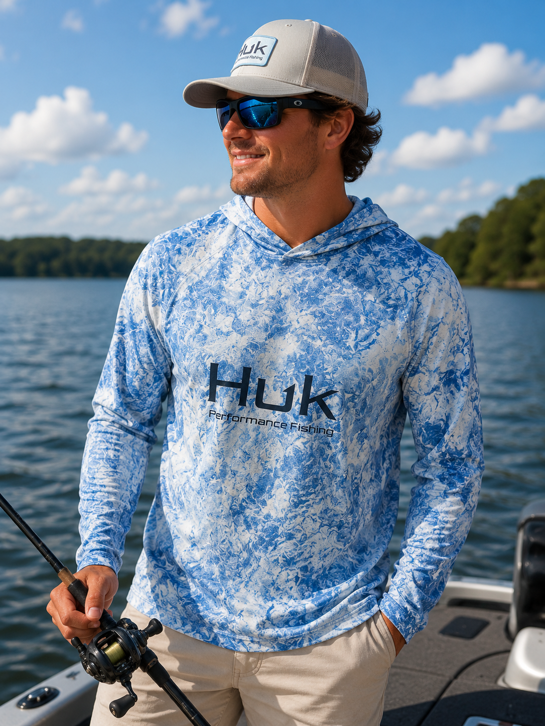 Mossy Oak Pursuit LS Hoodie - Regatta