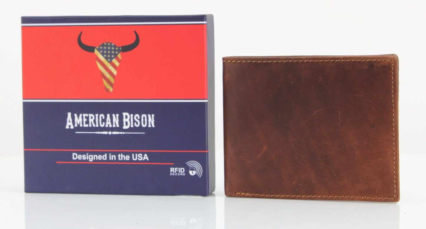 Leather Bi-Fold Wallet