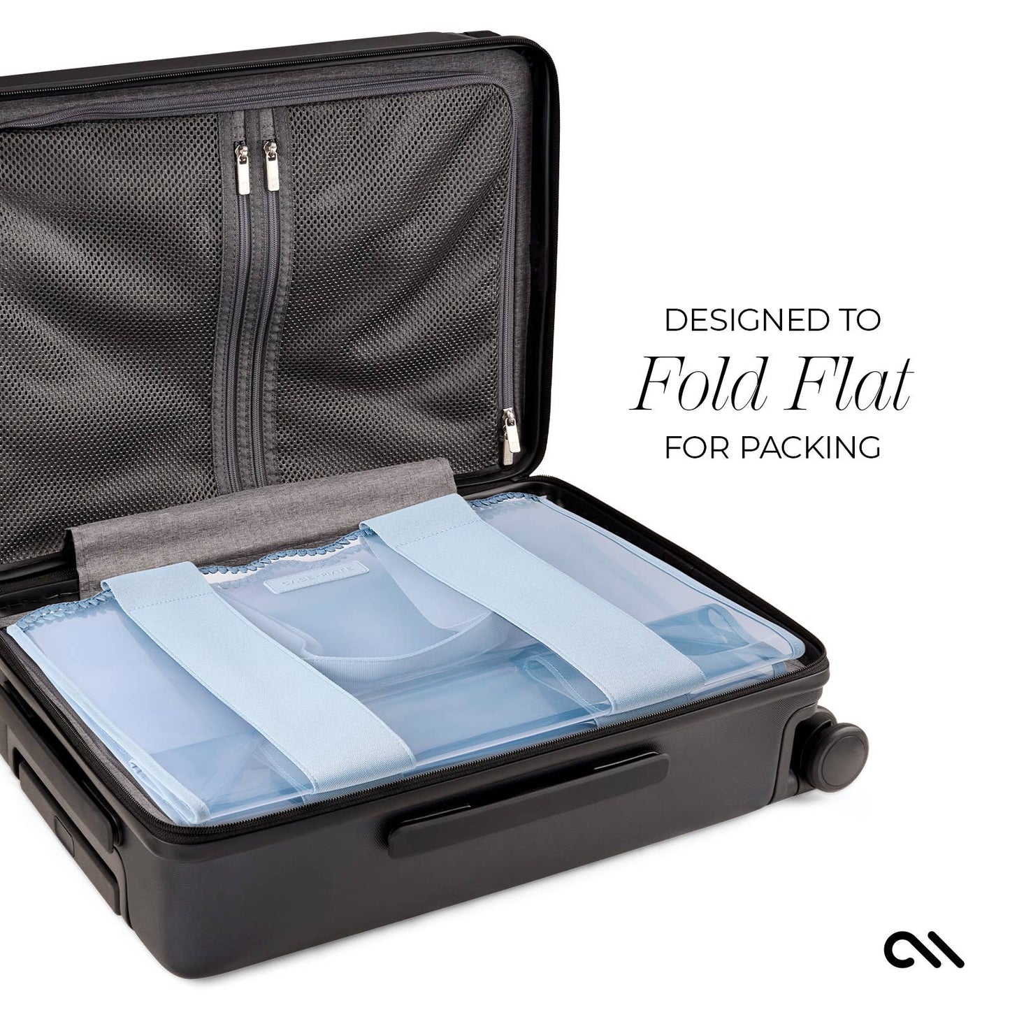 Case-Mate Jelly Tote - Carolina Blue Crochet Wave