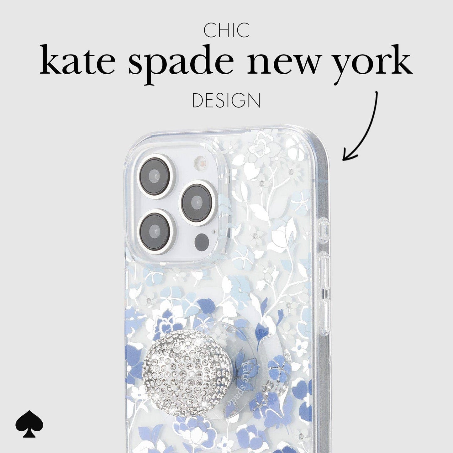 Kate spade new york Grip and StandSet in Stone