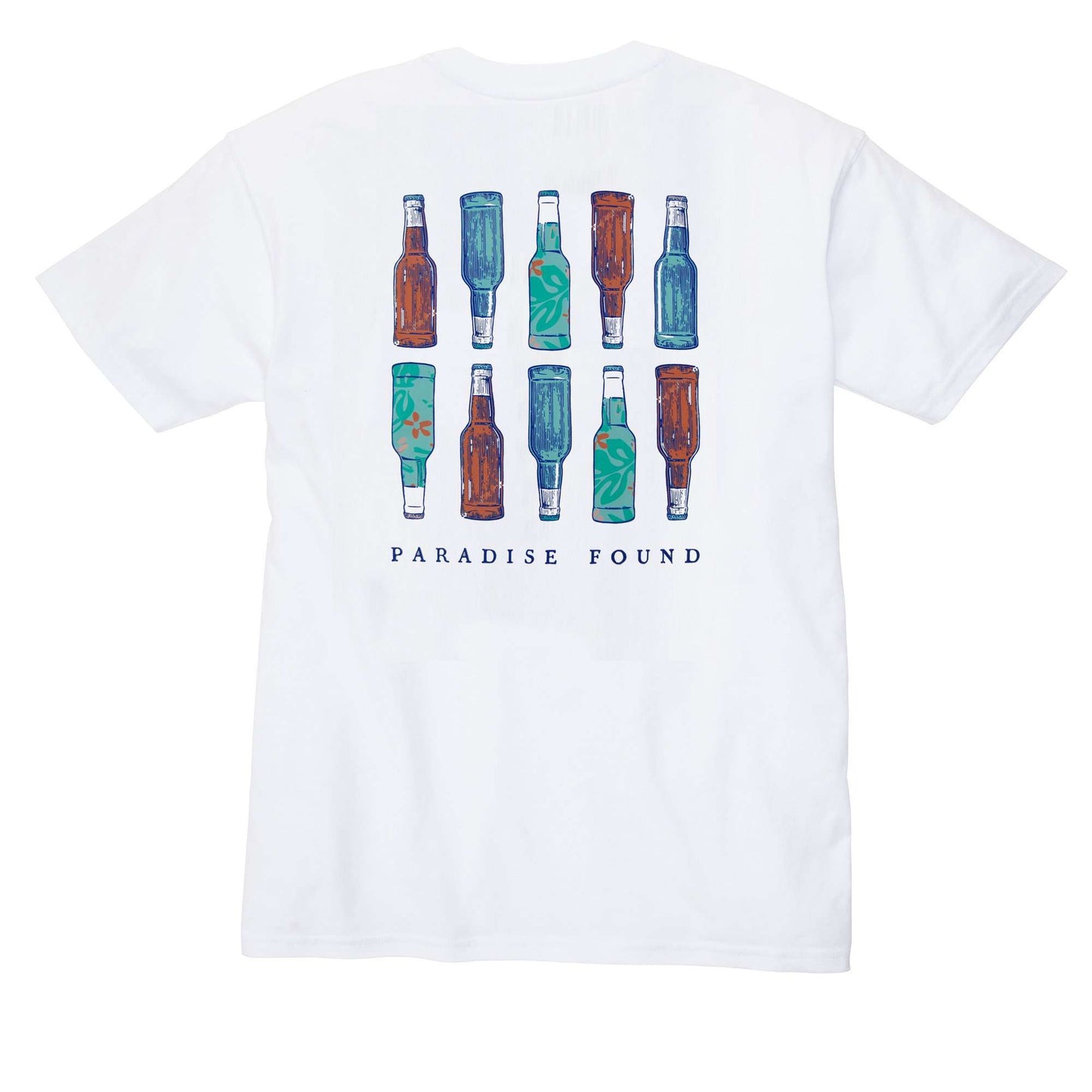 Paradise Found Tee: White