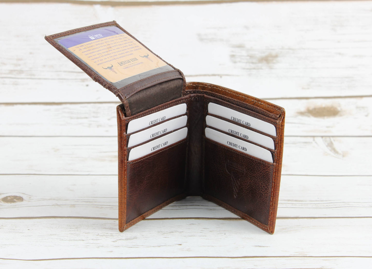 Tooled Leather Wallet