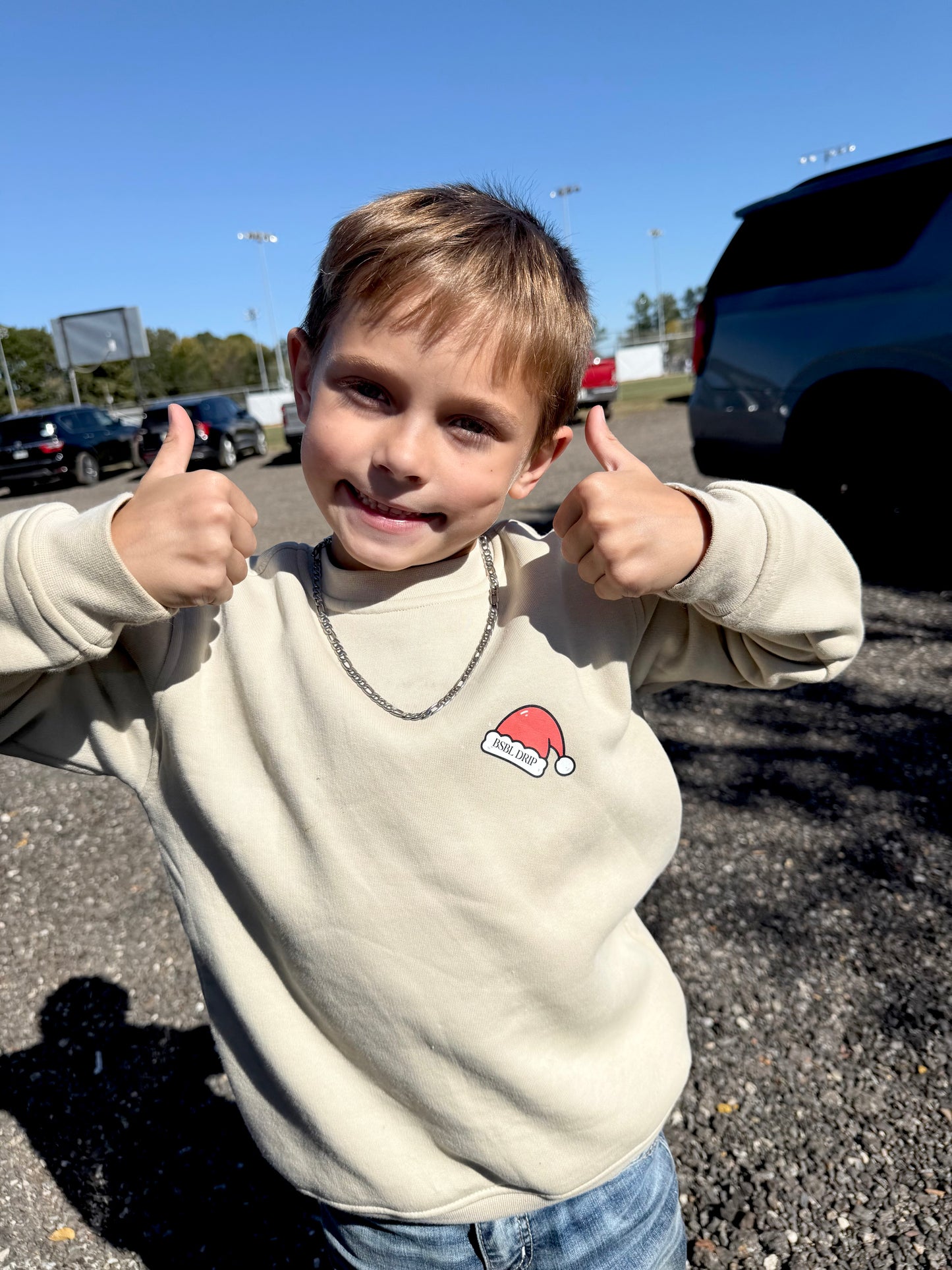 Smashing Through The Snow Crewneck