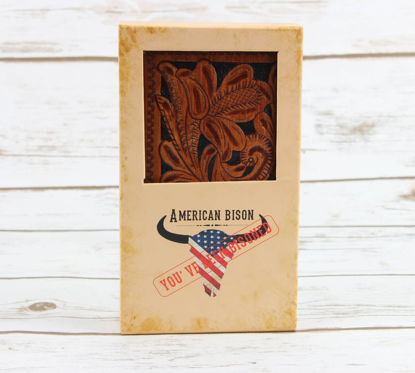 Tooled Leather Rodeo Wallet