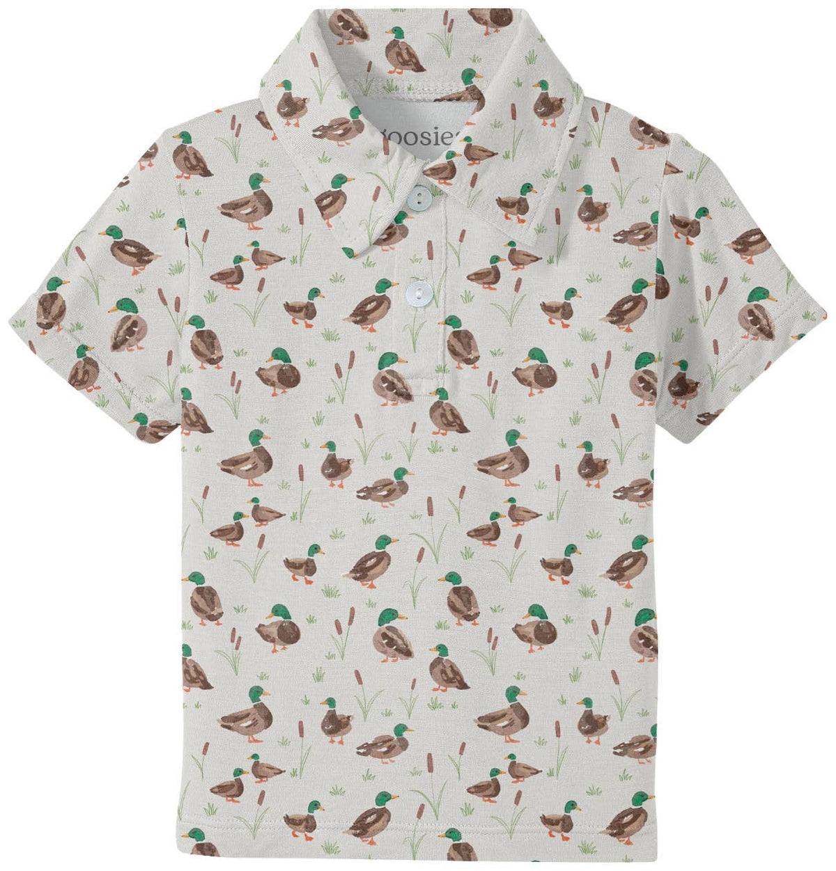 Mallard Drake Ducks- SS Polo Shirt