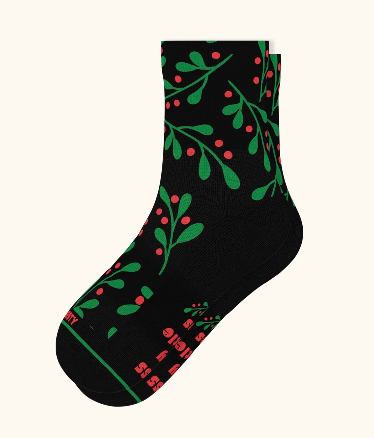 The Kiss Me There | Heel Hammock Crew Socks