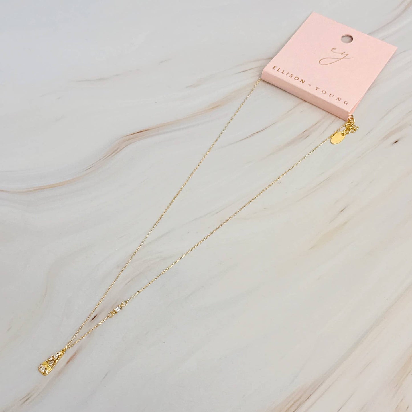 Pop The Bottle Paved Pendant Necklace