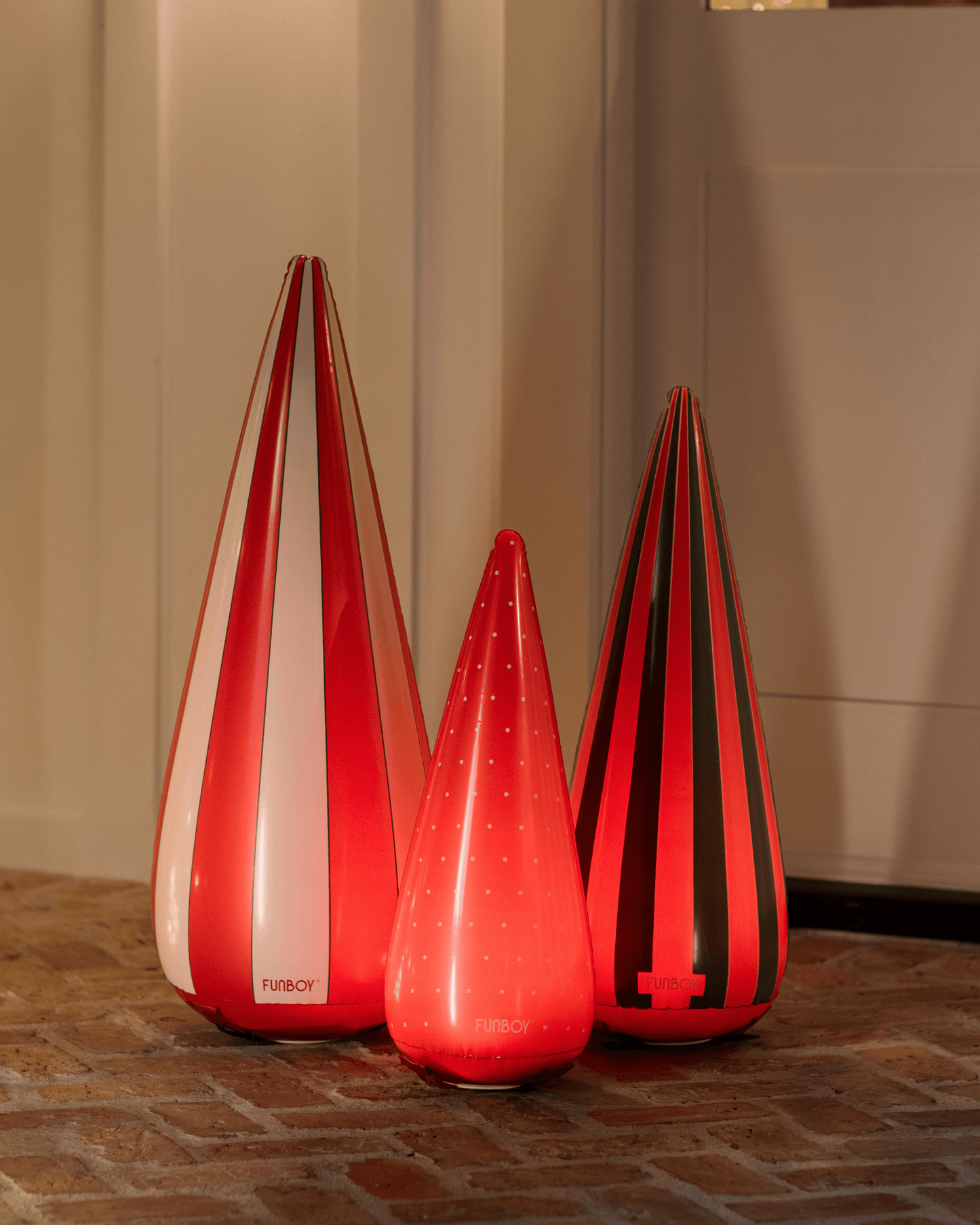 Inflatable Holiday Tree Cones