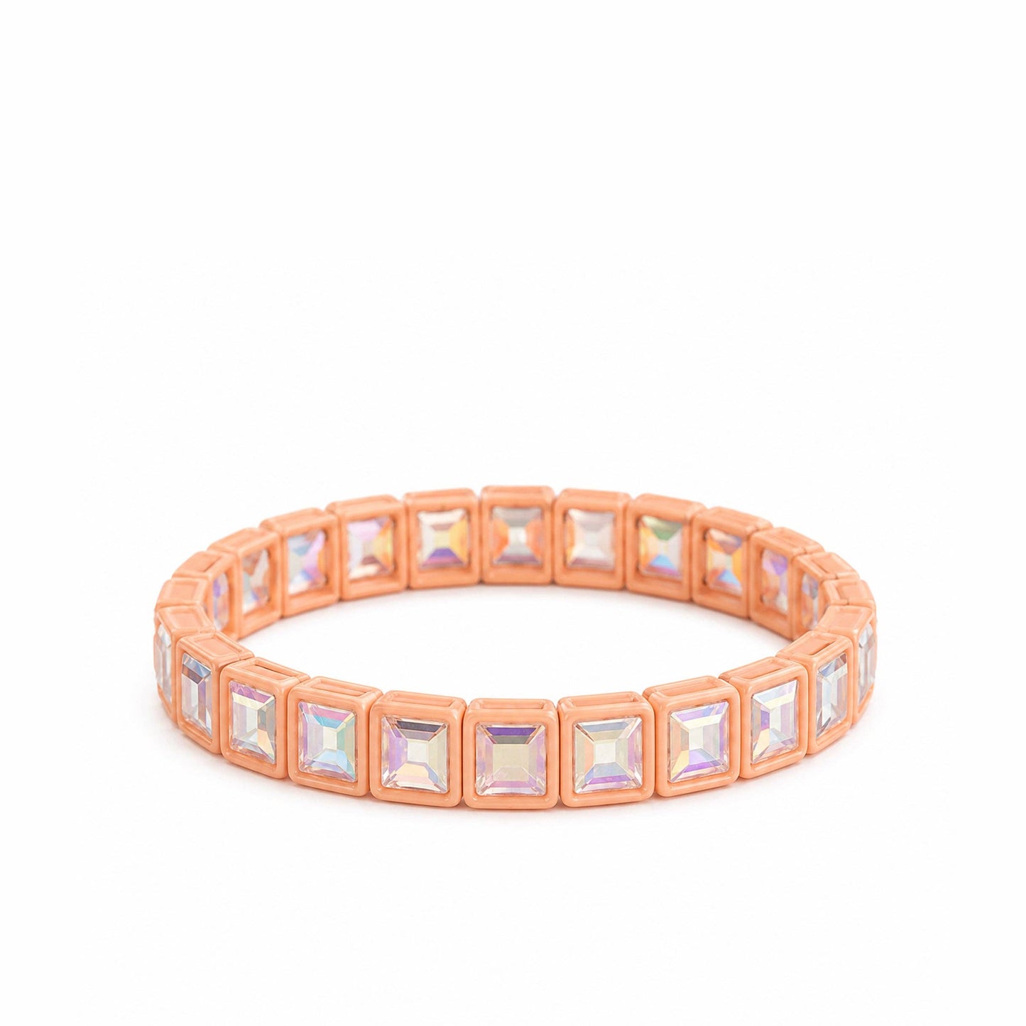Beige Rhinestone Bracelet