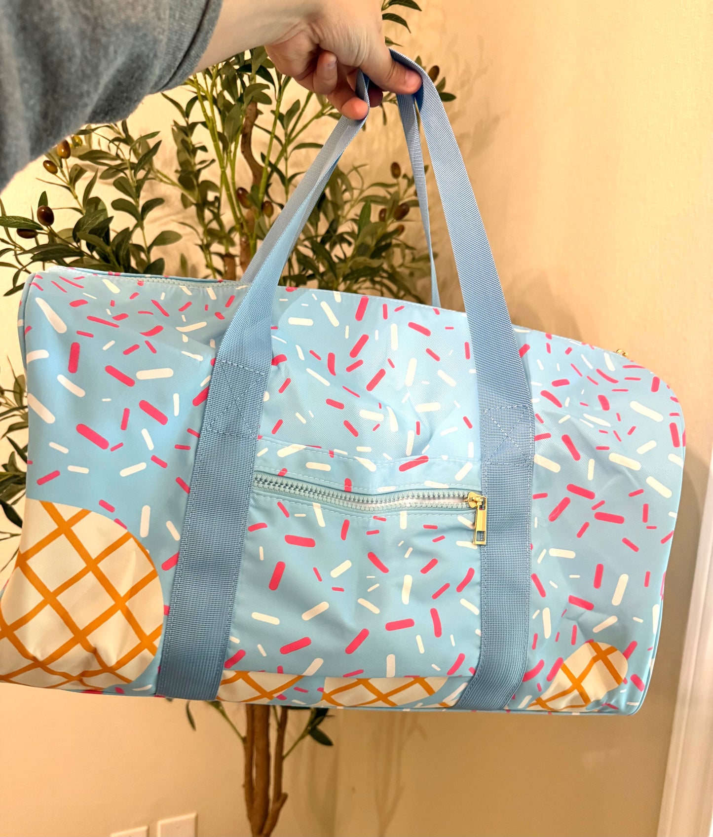Icecream Drip Duffle Bag