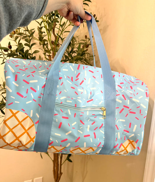 Icecream Drip Duffle Bag