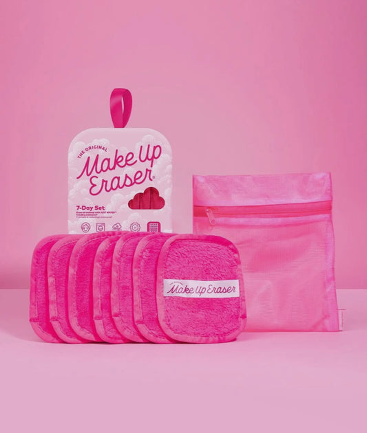 Pink MakeUp Eraser - 7 Day Set