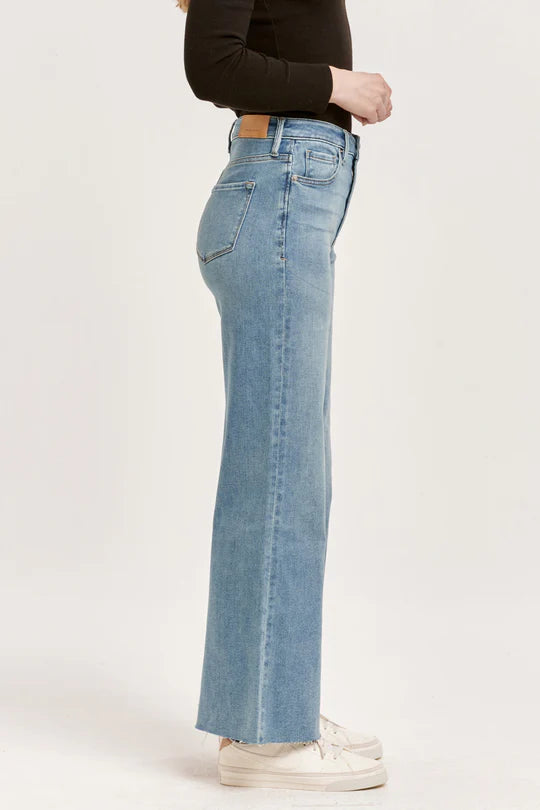 Fiona Wide Leg Jeans - Arctic Denim