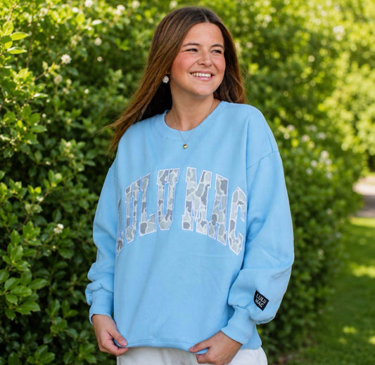 Light Blue/Camo LM Sweatshirt