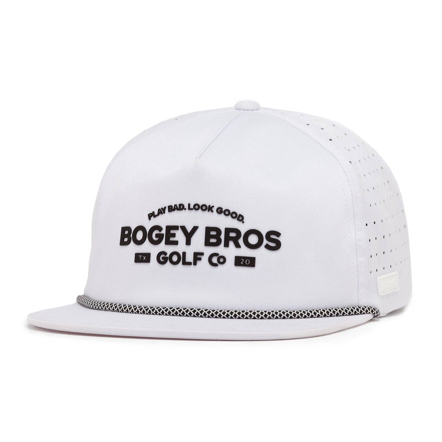 TX20 - Unstructured Flat Bill Hat - Snapback