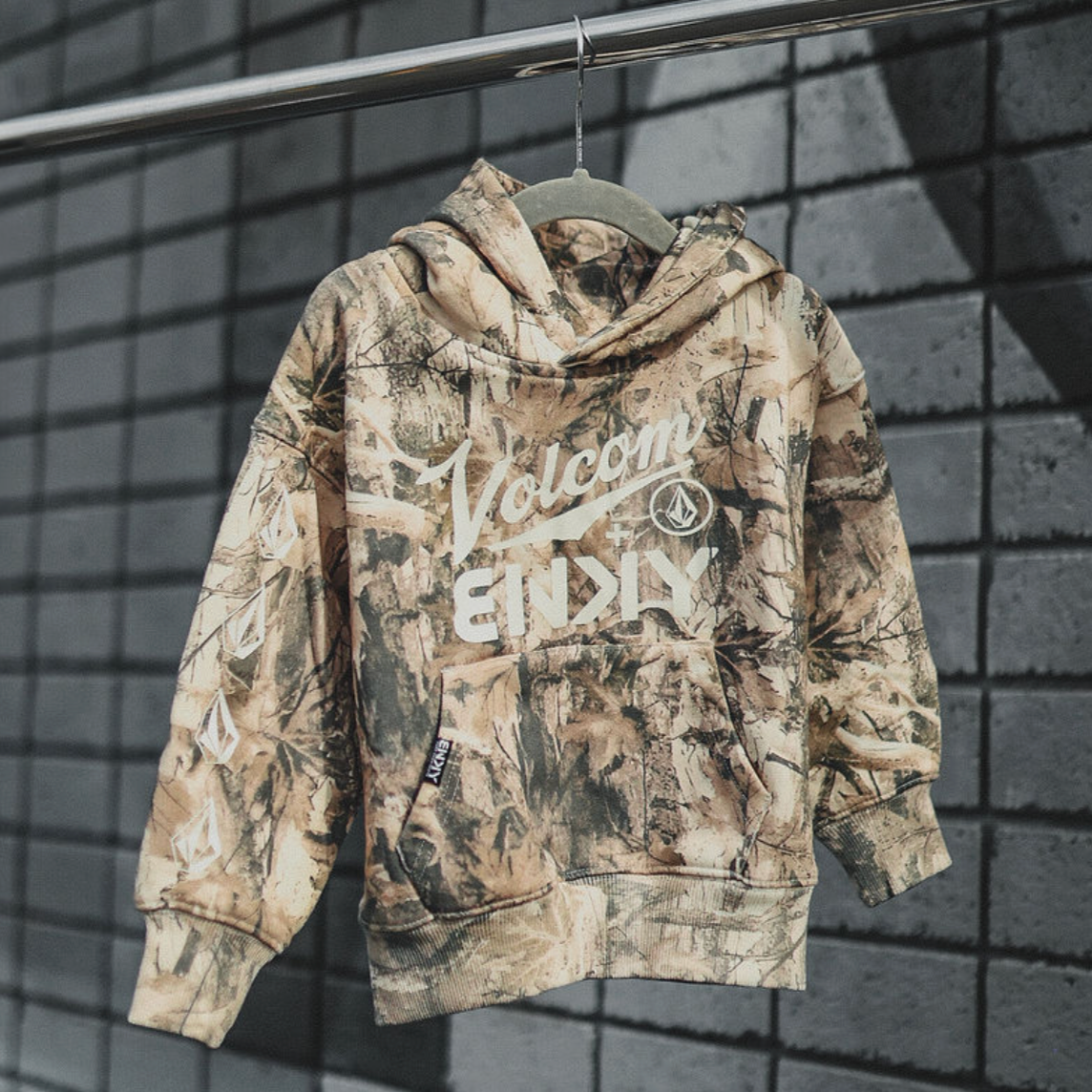 Kids Graphic Hoodie BNKY x VOLCOM Leaves and Limbs