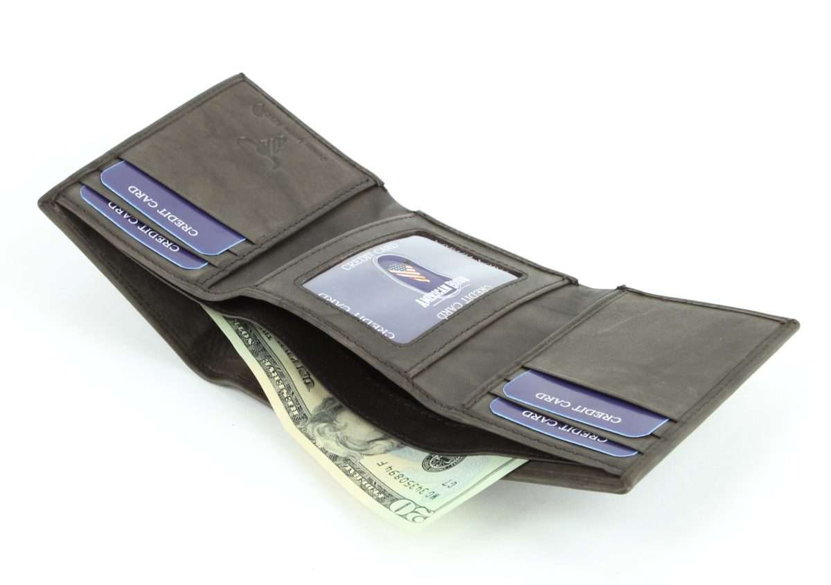 American Bison Trifold Wallet