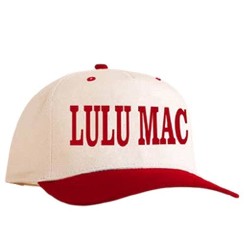 LULU MAC CAP RED