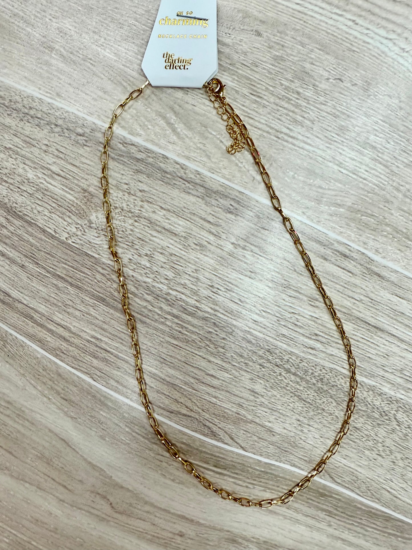 The darling effect link necklace