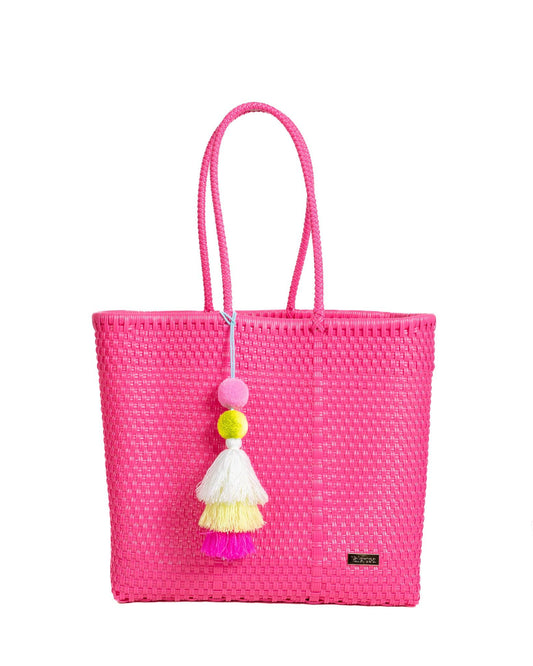 Bright Pink Jumbo Tote