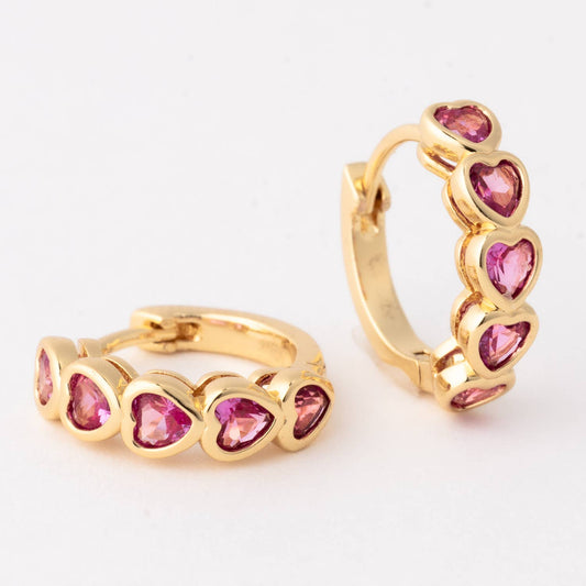 Earrings Lucia Pink