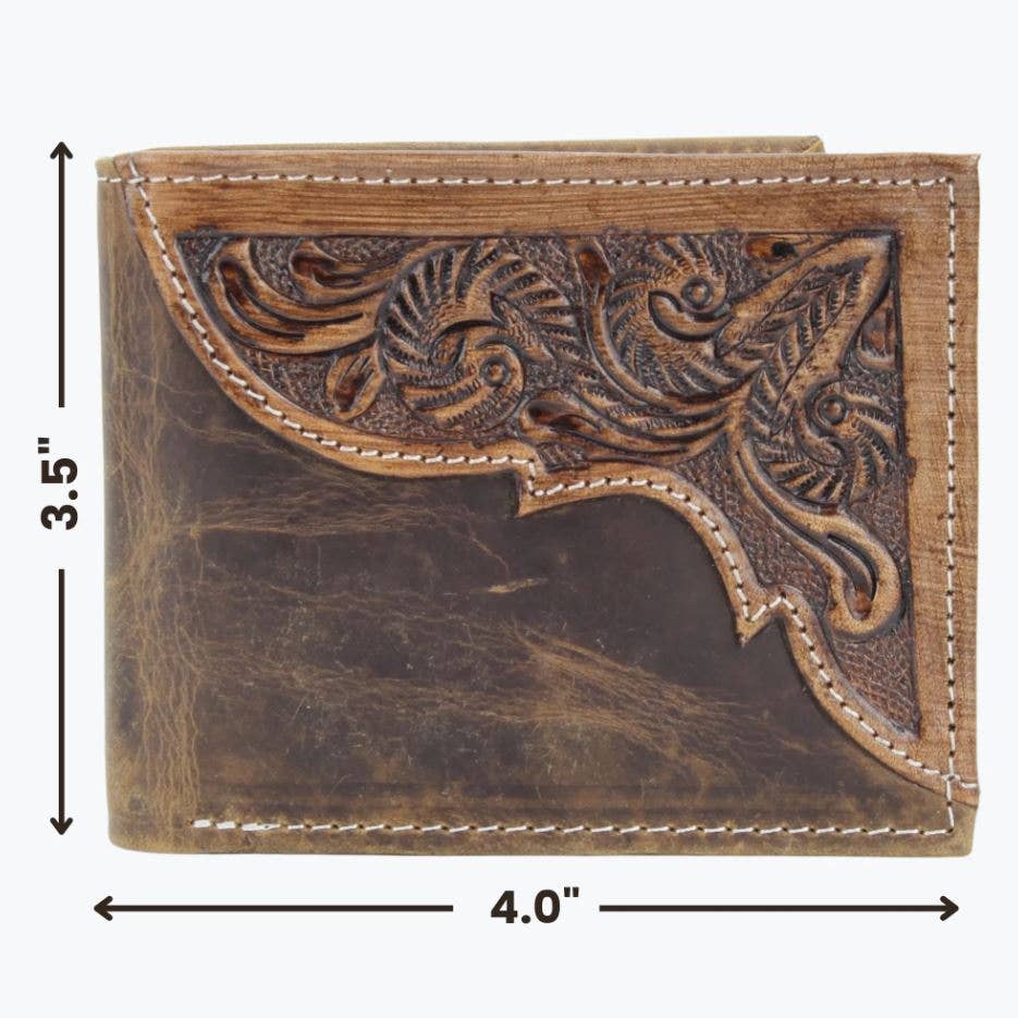 Tooled Bifold Wallet