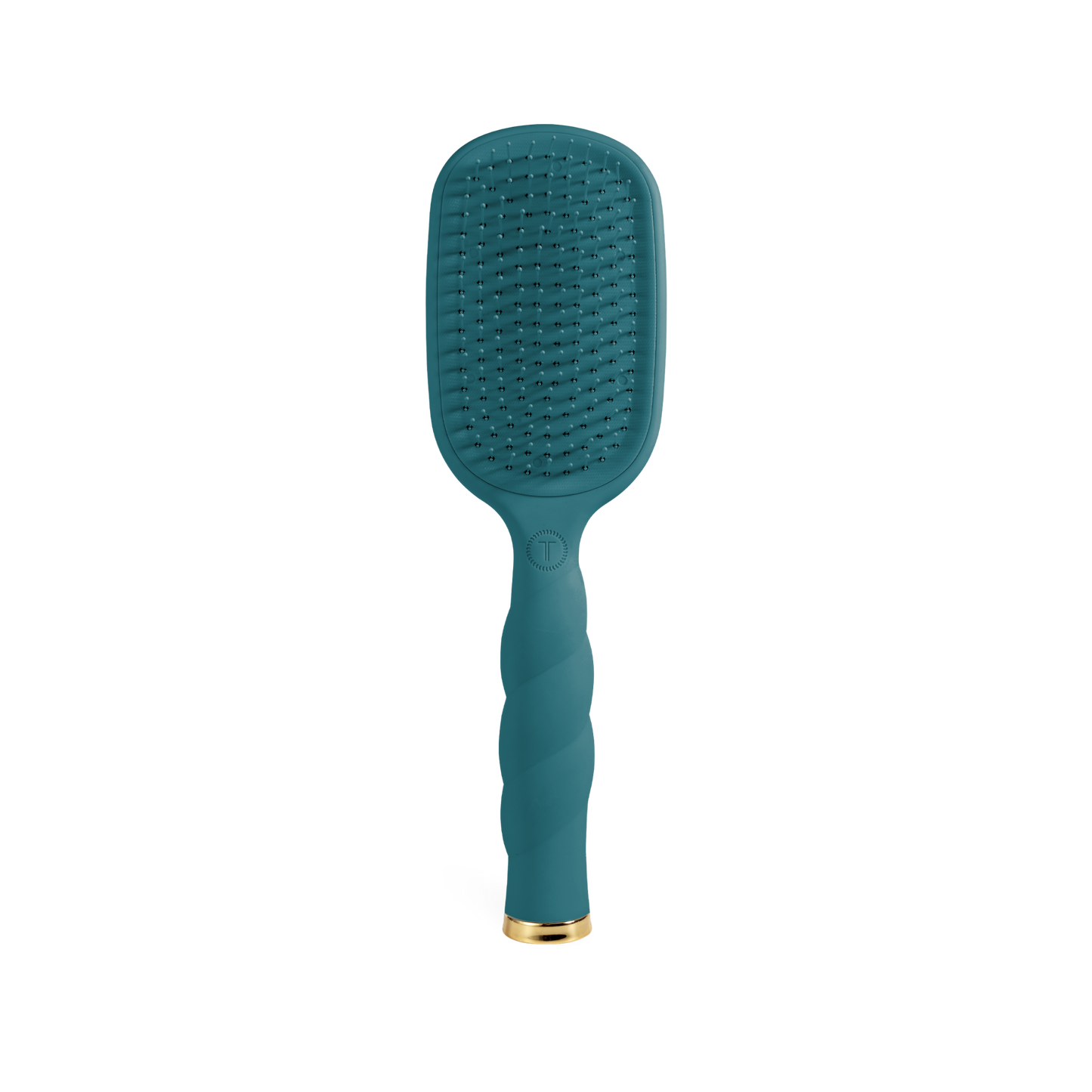 Detangler Hair Brush for Thick Hair - Teal With It
