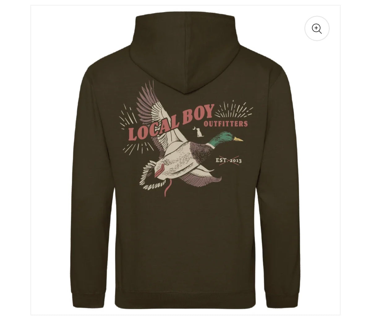 Brushwood Hoodie - Mallard Blast