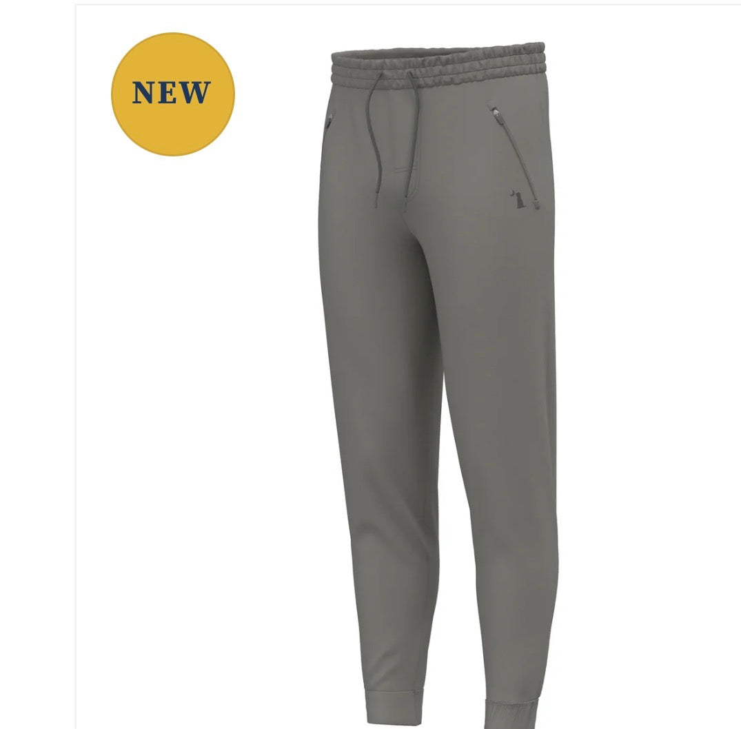 Velvet Fleece Joggers - Greige