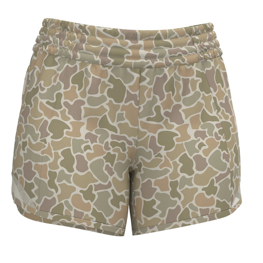 Local Girl Vista Shorts - Forest Camo Desert