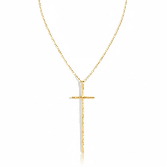 Vertical Cross Necklace