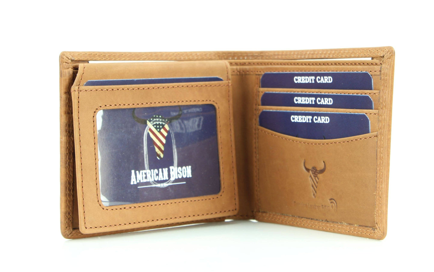 American Flag Embossed Wallet