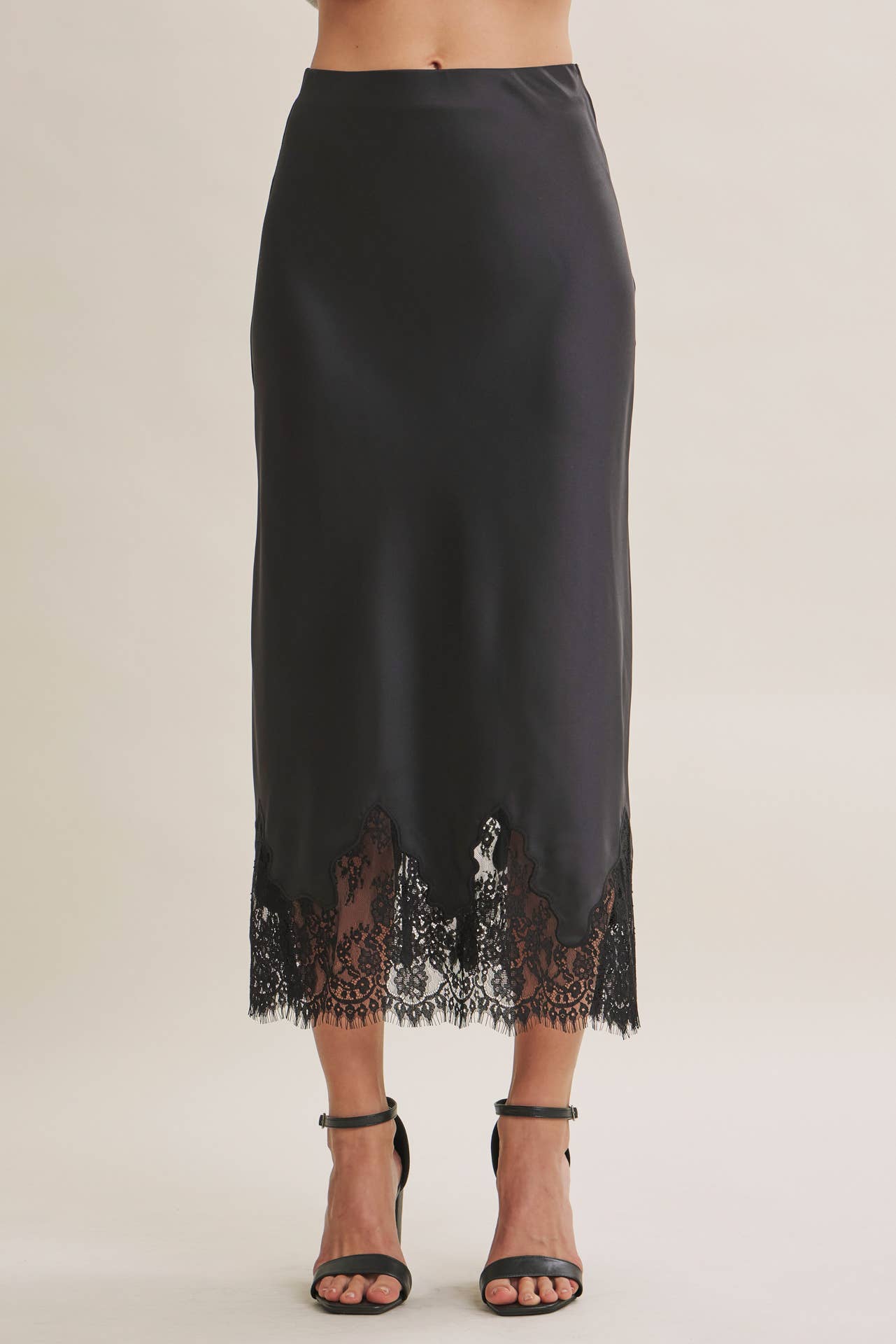 True Romance Satin Skirt
