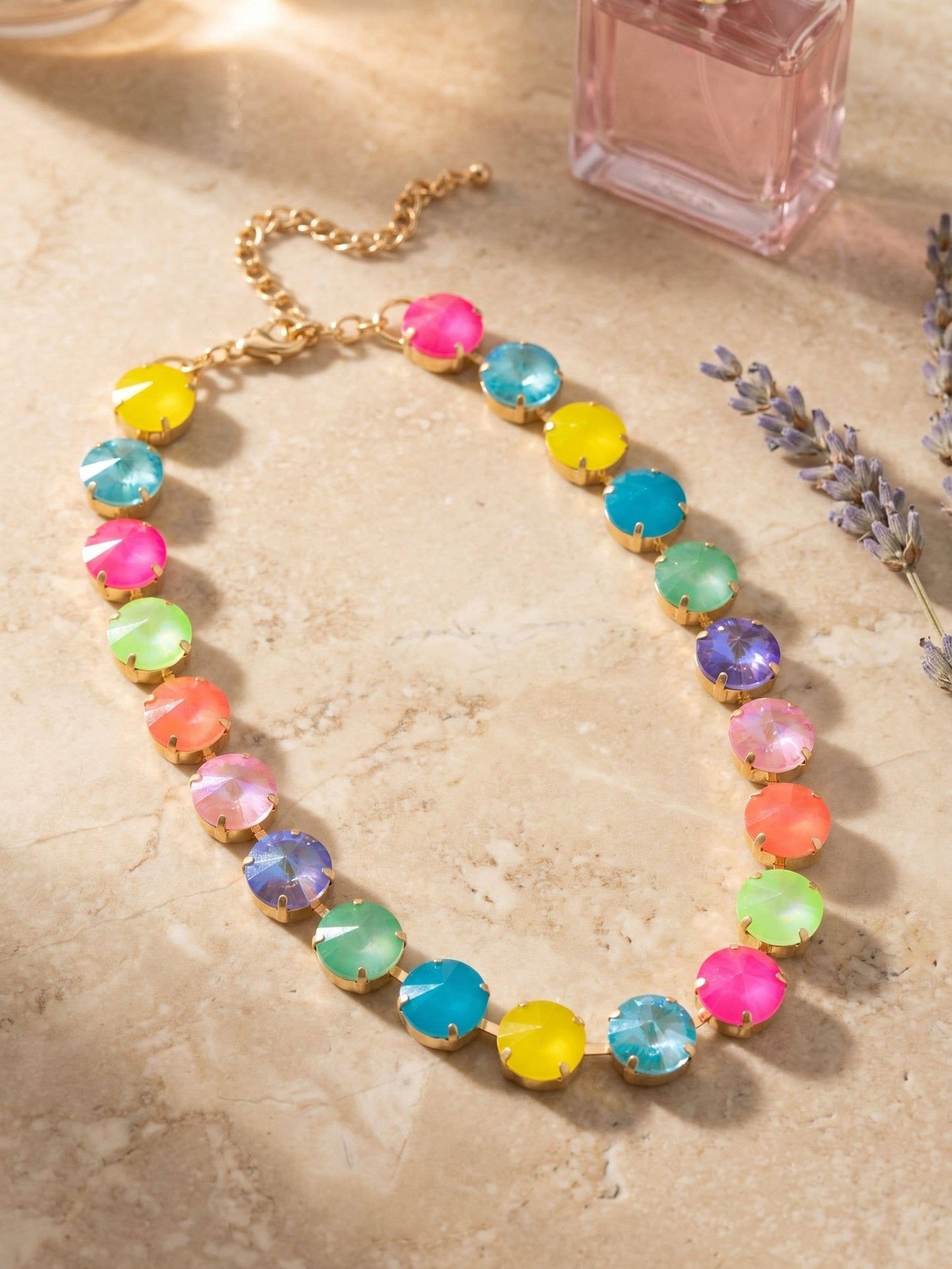 Nadine Tennis Necklace - NFU3BGCCA