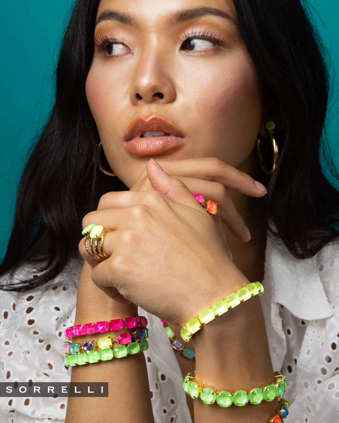 Octavia Repeating Tennis Bracelet