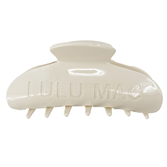 LULU MAC HAIR CLIPS - Ivory