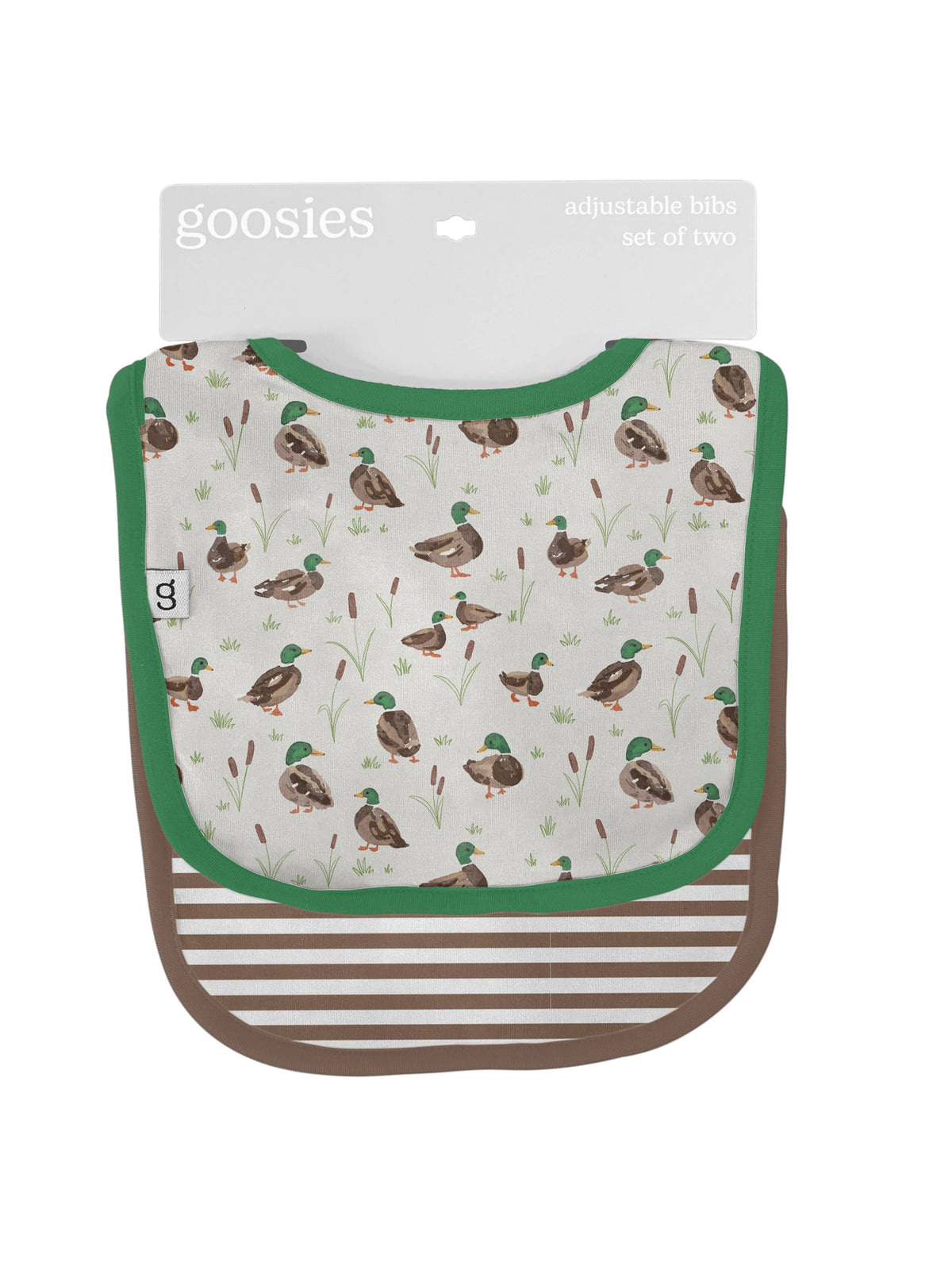 Mallard Drake Ducks- Bib Set