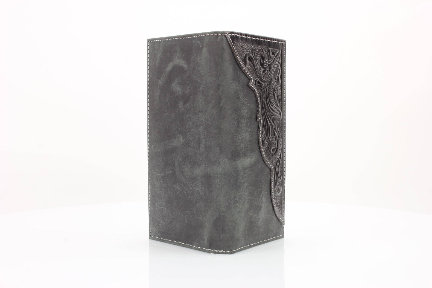 Tooled Leather Accent Rodeo Wallet
