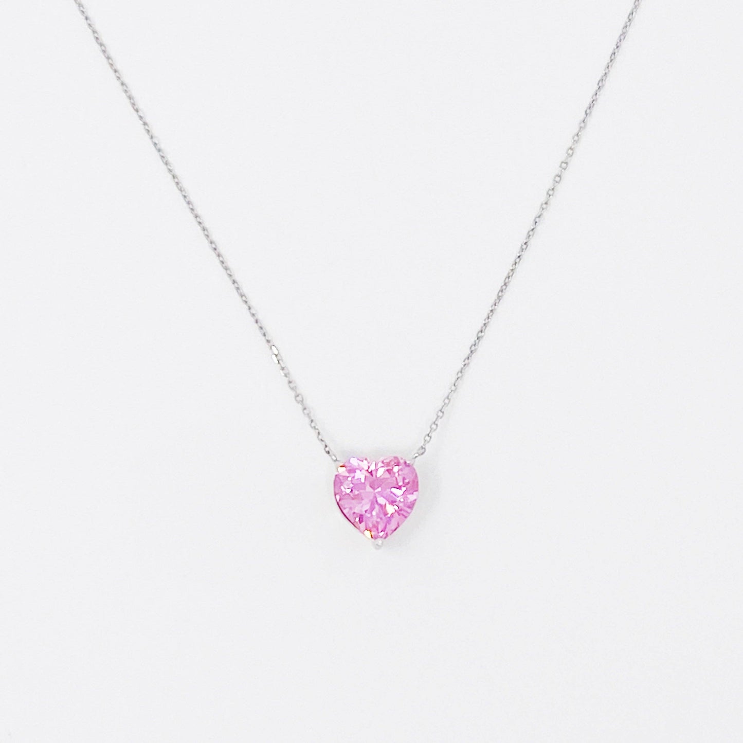 Sterling Silver Heart Necklace