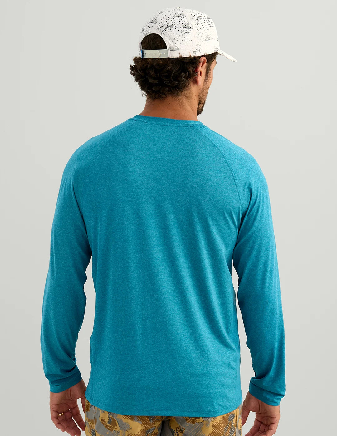 Airweight LS Crew - Aqua Haze